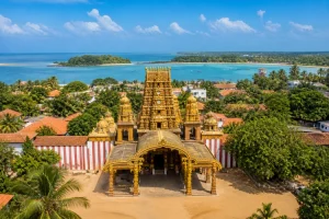 Jaffna Nallur Kandaswamy Kovil and Northern Sri Lanka coast