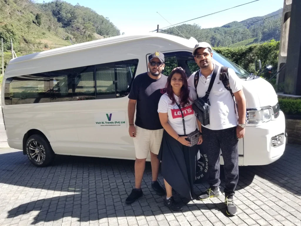 Private car with driver service in Sri Lanka for tourists